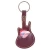 Import leather Guitar Pick holder keychain custom free from China