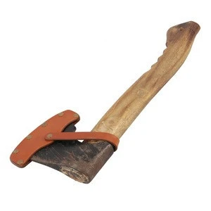 Leather hatchet chopper axe head cover tool leather holder