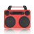Import Leather Portable Carry Handle Speaker bluethoot Retro Speaker With FM Radio from China