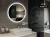 Import Led Backlit Bathroom Mirror Vanity Round Wall Mount Bathroom Finger Touch Light Mirror Bath Mirrors from China