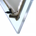 LED backlit picture frame illuminated poster acrylic crystal slim light box