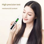 LED Display Skin Analyzer Tester Beauty Skin Care Tool Skin Sensor Monitor Oil Detector Digital Facial Moisture Oil Analyzer