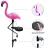 Import LED Solar Flamingo Lawn Lamp Garden Light Simulated Waterproof Solar Led Outdoor For Garden Decoration from China