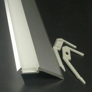 LED Stair Nosing Aluminum Profiles Strip Light Cinema LED Profile Aluminium for Stair