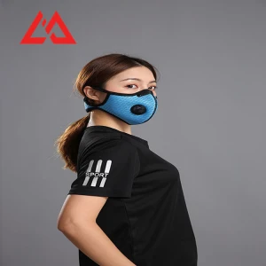 Lifu Factory Reusable Breathable Protective Safety Fresh Valves Filter Face Cover For Sports Riding Mtb Women Men