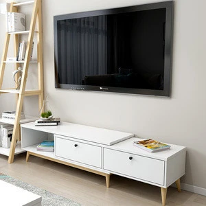 Living room showcase design wood modern tv stands