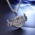 Import Locomotive Alphabet Hip Punk Pendant Euro-American Fashion Titanium Steel NecKLACE Stainless Steel Accessories from China