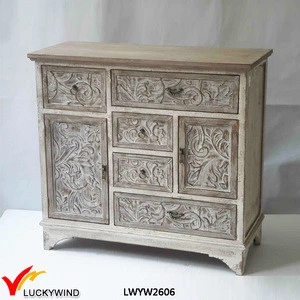 Long Wooden Shabby Sideboards Furniture Dining Rooms