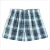 Import loose arrow underwear woven plaid yarn dyed boxer mens 100% cotton board shorts from China