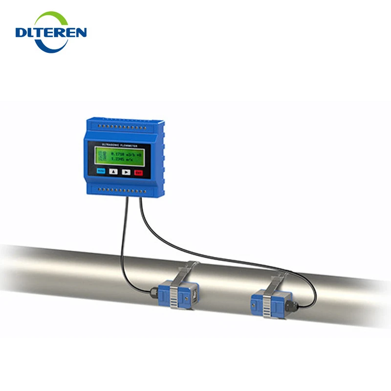 Low cost module ultrasonic flow meter for arduino