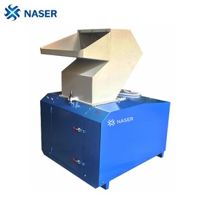 low noise waste plastic scrap crusher/ rubber crushing machine for sale