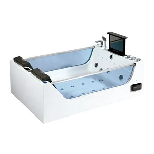 Luxurious massage bathtub Two person Functional indoor whirlpool spa