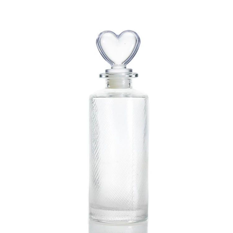 Luxury decoration Creative Original Designer glass Flower Vase crystal bottle