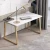 Import Luxury Marble Top Golden Frame Office Desk Writing Desk from China