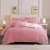 Import Luxury Pink Shellfish 100% polyester bedding set with A B Material from China