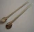 Import luxury silver stainless steel facial creme spoon from China