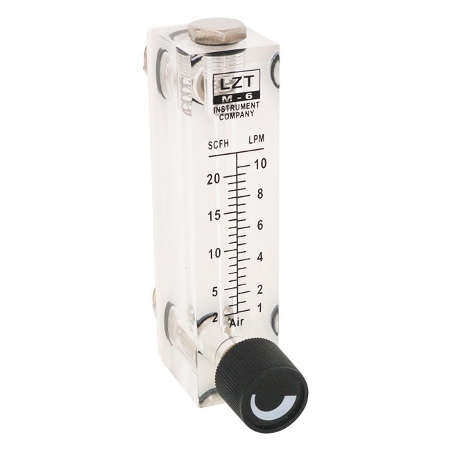 LZM Series Acrylic Easy Operation Panel Mounted Rotameter