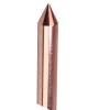 M12.5X1500  electroplate 0.1mm plating earthing system copper rod round bar