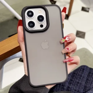 Macaron Color Border DIY Cell Phone Case Transparent TPU Mobile Phone Case Custom Phone Case