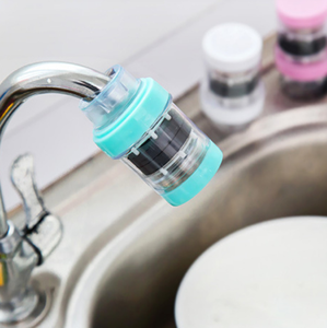 Maifanstone Magnetized Faucet Tap Water Filter Purifier Cartridge Home Kitchen Random Color