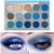 Import Make Your Own Eye Korean Glitter Pigment Shadow Design Eyeshadow Stamp Pallet from China
