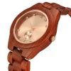 Manufacture directly selling Luxury custom logo men watches Popular wooden bamboo quartz watch wood Reloj Mujer for wholesale