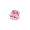manufacture of   Fancy Vivid Pink Lab Created CVD diamond 1CT with man made in loose