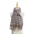 Import Manufactured Directly New Fashionable Female Warm Checked Scarf Shawl with Tassels from China