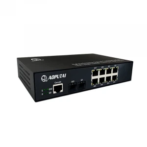 Manufacturer 802.3AT Industrial Grade 2 Gigabit 8 Port PoE Ethernet Switch
