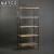 Import Mayco 5-Tier Industrial Style Bookshelf, Wood and Metal Bookcases Furniture from China