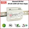 Mean well DR-100-24 (100W 24V 4.2A) 100W Single Output Industrial LED 24V DIN Rail Power Supply
