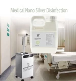 Medical Grade 20ppm 5nm Nano Ag Nanoparticles Antimicrobial Agent Colloidal Silver Nano Silver Solution