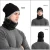 men women winter hats and scarf neck warmer fleece caps sets