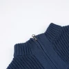 men&#039;s 1/4 zipper up pullover sweater tops 100%Cotton