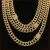 Import Mens copper Micro Full CZ cuban link chain hip hop jewelry from China