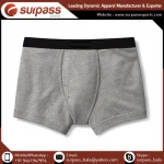 Mens Plain Black Boxer Shorts Wholesale