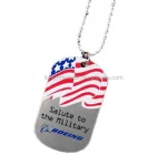 Metal crafts battlefield antique custom dog tag