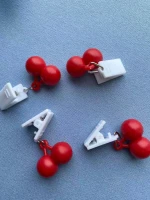 Metal Decorative plastic  Tablecloth Weight Clip holder With Fruit Design