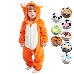 MICHLEY Hot Sale Christmas Rompers Halloween Cosplay Girls Boys Baby Animal Costume