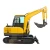 Import mini excavator small digger china made digger machine tractor from China