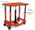 Import Mini scissors mobile hydraulic atv lift table 100kg with rollers from China