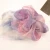 Import MIO New Selling Design 18 Cm Oversized Organza Scrunchies Lady Hair Tie High Quality Large Size Elastic Hair Scrunchie from China