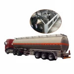mobile fuel tank trailers insulation fuel tank trailer stainless steel tank 50000l