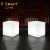 Import modern bar chairs LED cube chair with color changing from China