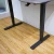 Import Modern Gas Spring Sit Stand Workstation  Height Adjustable Standing Desk from China