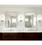 Import Modern Indoor Home Wall Light Hotel ADA Glass Wall Sconce, Brushed Nickel Bathroom Vanity Light from China