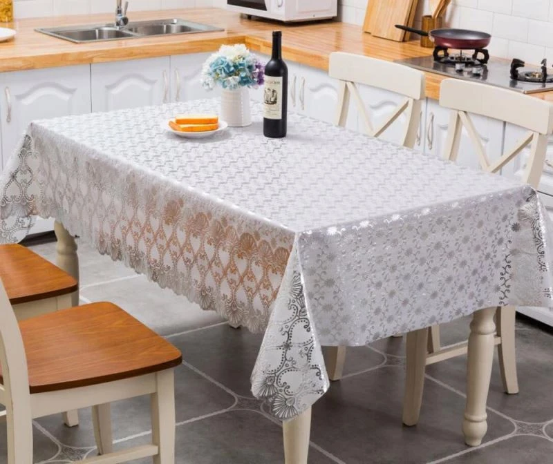 Modern PVC Wipe Clean Tablecloth Oilcloth Vinyl PVC All Designs &amp; Colours tablecloth
