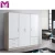 Import Modern Simple Wooden  Bedroom 4 doors Wardrobe Design from China