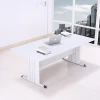 Modern steel and Wood Training office desk School Library Reading Table Office home study table fire panel