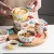 Import Modern style ceramic breakfast soup bowl solid color glaze stoneware fruit mixing salad soup bowl with single handle from China